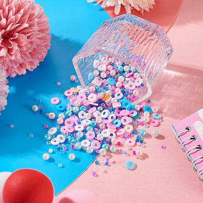 DIY Beads Jewelry Making Finding Kits DIY-TAC0009-10C-1