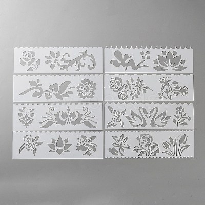 Plastic Drawing Stencil DIY-WH20001-12A-1