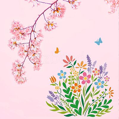 Plastic Reusable Drawing Painting Stencils Templates DIY-WH0172-465-1