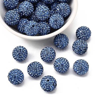 Pave Disco Ball Beads RB-Q195-14mm-2-1