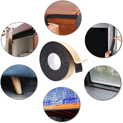 Strong Adhesion EVA Sponge Foam Rubber Tape TOOL-WH0129-27-05-1