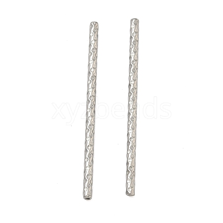 304 Stainless Steel Tube Beads STAS-Z192-07P-08-1
