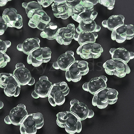 Transparent Acrylic Beads MACR-S373-80-B07-1