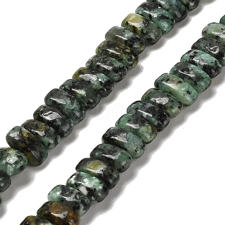 Dyed Natural African Turquoise(Jasper) Beads Strands G-Q167-B23-01-1