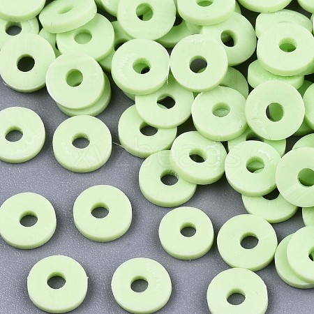 Handmade Polymer Clay Beads X-CLAY-Q251-8.0mm-80-1