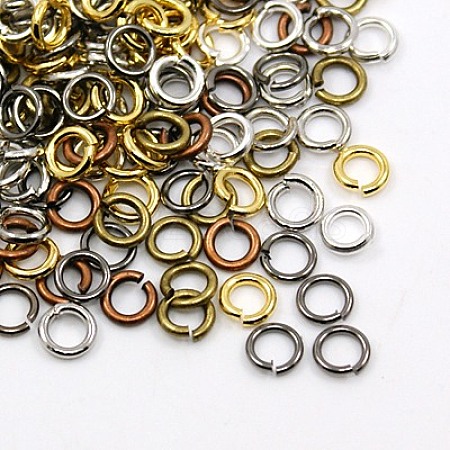 Open Jump Rings Iron Jump Rings JR10MM-M1-1