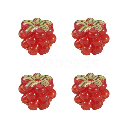 4Pcs Handmade Lampwork Beads LAMP-TA0002-24G-1