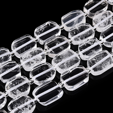 Natural Quartz Crystal Beads Strands G-T138-21-1