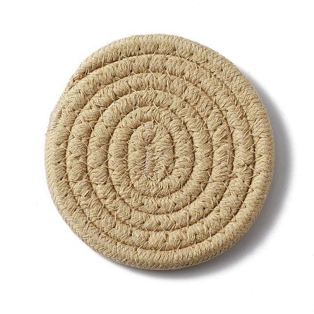 Cotton Thread Weaving Placemats AJEW-SZC0001-11-1