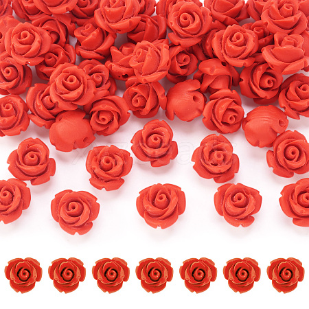 50Pcs Cinnabar Beads CARL-BT0001-01-1