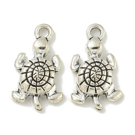 Tibetan Style Alloy Pendants FIND-U015-21AS-1