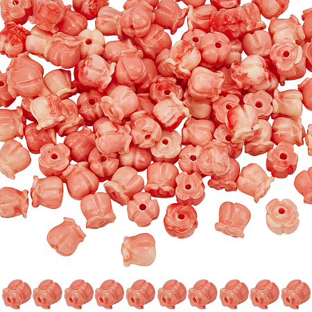 100Pcs Synthetic Coral Beads CORA-SP0001-20A-1