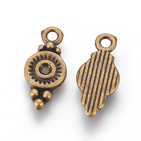 Tibetan Style Alloy Charms EA270Y-NFAB-1