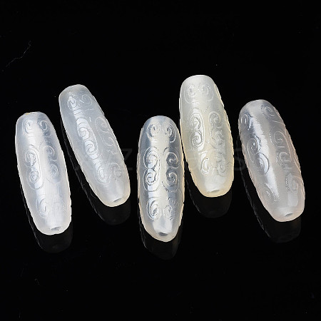 Natural Grey Agate Beads G-S359-340A-1