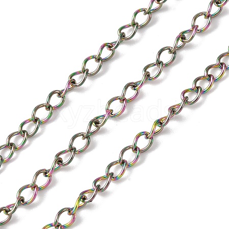 Ion Plating(IP) 304 Stainless Steel Curb Chains MP-TAC0010-01M-01-1
