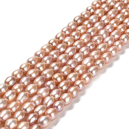 Natural Cultured Freshwater Pearl Beads Strands PEAR-E016-194B-1