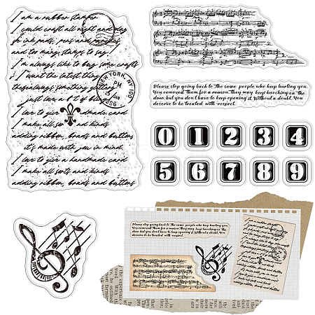 Custom PVC Plastic Clear Stamps DIY-WH0448-0124-1