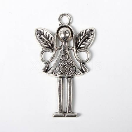 Tibetan Style Alloy Pendants X-LF1725Y-1