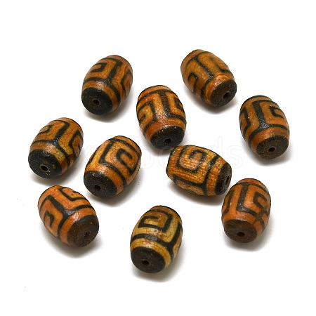 Tibetan Style dZi Beads G-Z020-02C-02-1