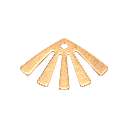 Brass Pendants KK-WH0044-08C-1