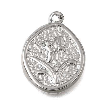 304 Stainless Steel Pendants STAS-K322-26B-P-1