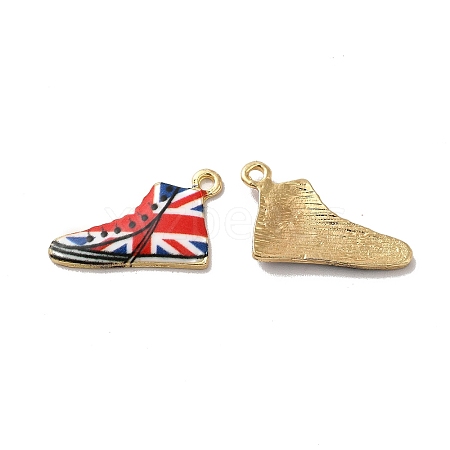 Alloy Enamel Pendants LS-ENAM-D043-09G-04-1