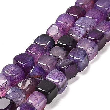 Natural Dragon Veins Agate Beads Strands G-NH0018-A01-01-1