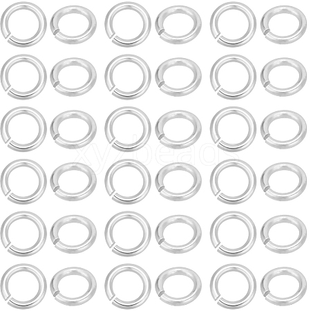 Beebeecraft 50Pcs 925 Sterling Silver Open Jump Rings STER-BBC0006-18A-1