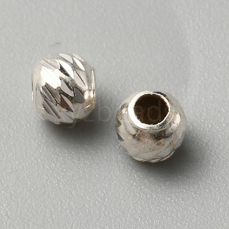 925 Sterling Silver Spacer Beads STER-WH0005-09B-1