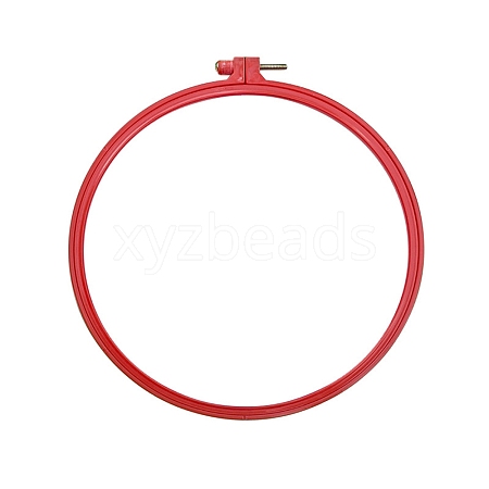 Plastic Round Embroidery Hoops PW-WGCAB85-04-1