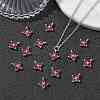SHEGRACE Brass Cubic Zirconia Charms XGRQ4H469-680P-C-4