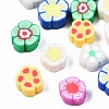 Handmade Polymer Clay Beads CLAY-N011-039-1