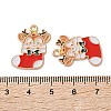 Alloy Enamel Pendants X1-ENAM-I061-01KCG-27-3