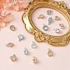 15pcs 15 Styles Alloy Charms ZIRC-YW0001-11-3