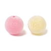 Flocking Opaque Acrylic Beads AC-CBA47F0-03-2