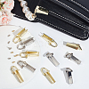 WADORN 12 Sets 2 Colors Zinc Alloy Bag Suspension Clasps FIND-WR0007-30-4