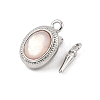 Dyed Natural Shell Box Clasps SH-CBAFA4F-04P-2