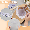 Resin Hat Shaper Insert for Baseball Caps FIND-WH0126-703B-3