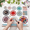 Wooden Bead Design Boards WOOD-WH0042-26A-3