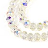 Transparent Glass Beads Strands EGLA-N016-4mm-05-3