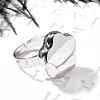 304 Stainless Steel Adjustable Finger Ring RJEW-H244-02P-2