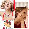 Christmas Theme DIY European Bracelet Necklaces Making Kit DIY-WH0308-346-5
