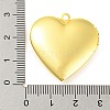 Rack Plating Brass Locket Pendants KK-M263-02A-G-3