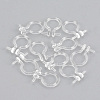 Plastic Clip-on Earring Findings KY-S155-04-1