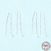 925 Sterling Silver Ear Thread STER-P047-09S-1