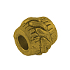 Tibetan Style Alloy Barrel Large Hole European Beads LS-TIBEB-5412-AG-LF-2