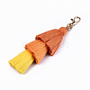 Polycotton(Polyester Cotton) Tassel Big Pendant Decorations FIND-S302-14B-2