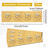 Self Adhesive Gold Foil Embossed Stickers DIY-WH0575-022-2