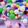 DIY Doll Craft Polyester High-elastic Pom Pom Ball AJEW-SZ0001-53-5