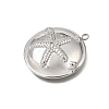304 Stainless Steel Pendants SA-CBAD9BF-08P-2